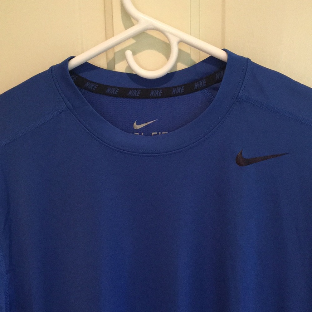 Mens Nike Shirt Athletic DriFit Crew Tennis Sports